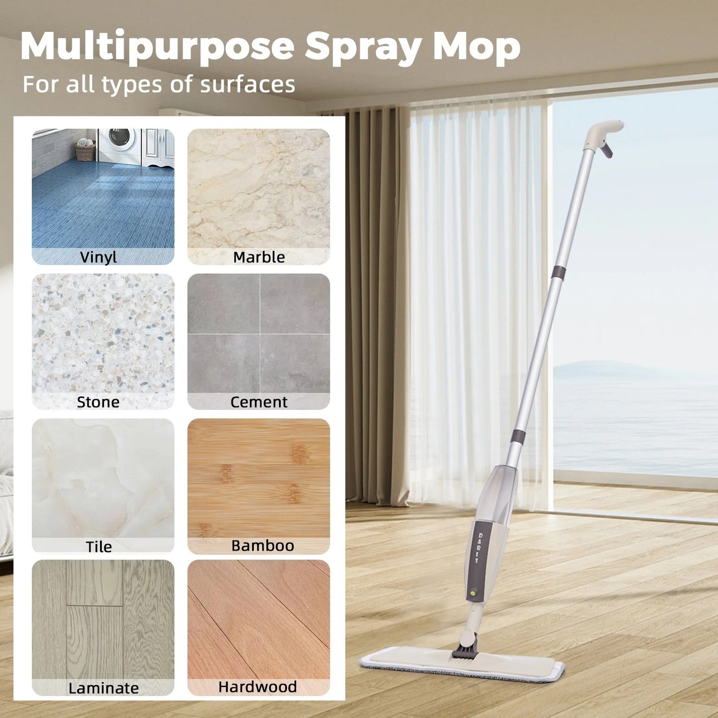 Magic Spray Flat Mop