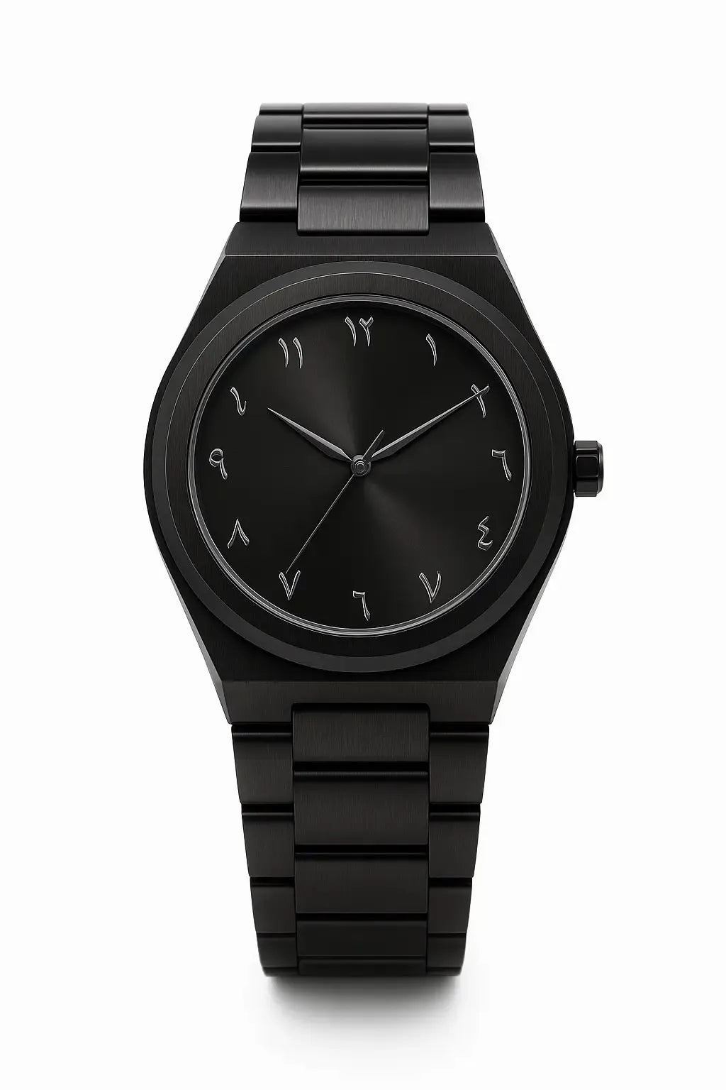 Full BLACK AURA Quartz Watch
